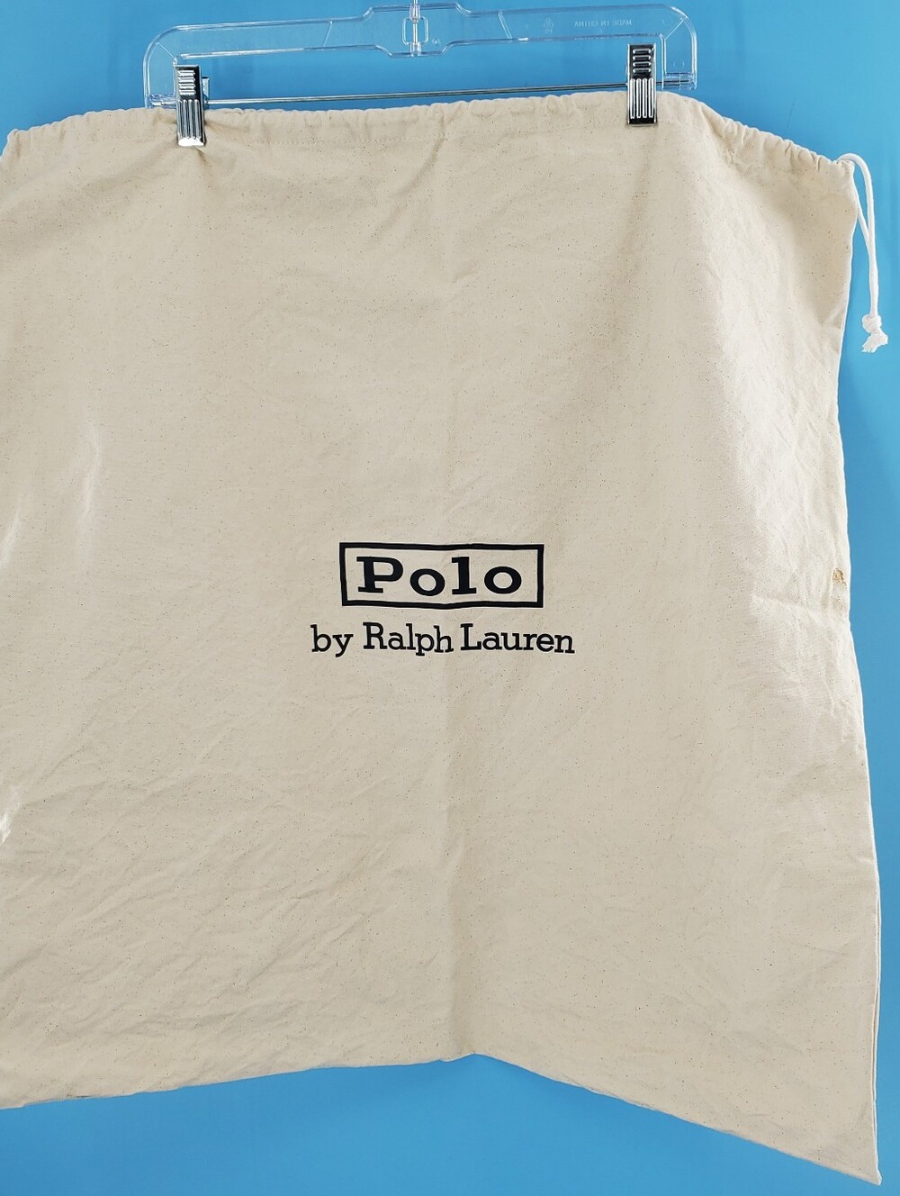 Polo by Ralph Lauren heavy cotton laundry bag
